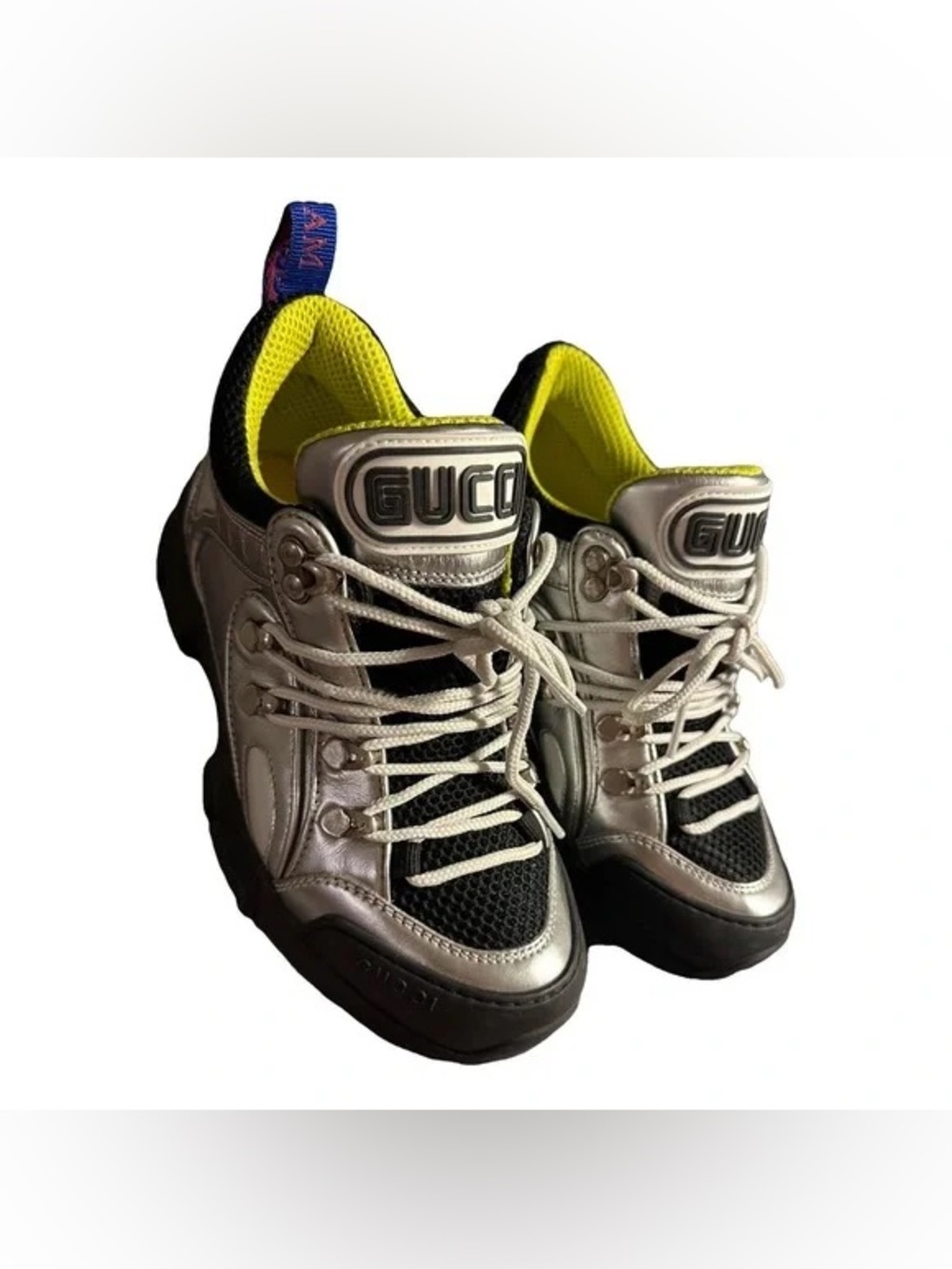 Gucci Flashtrek leather trainers